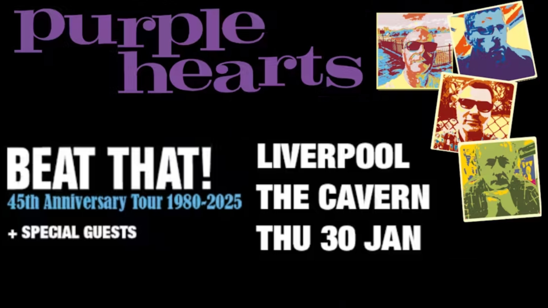 Purple Hearts<br>'Beat That!' 45th Anniversary Tour