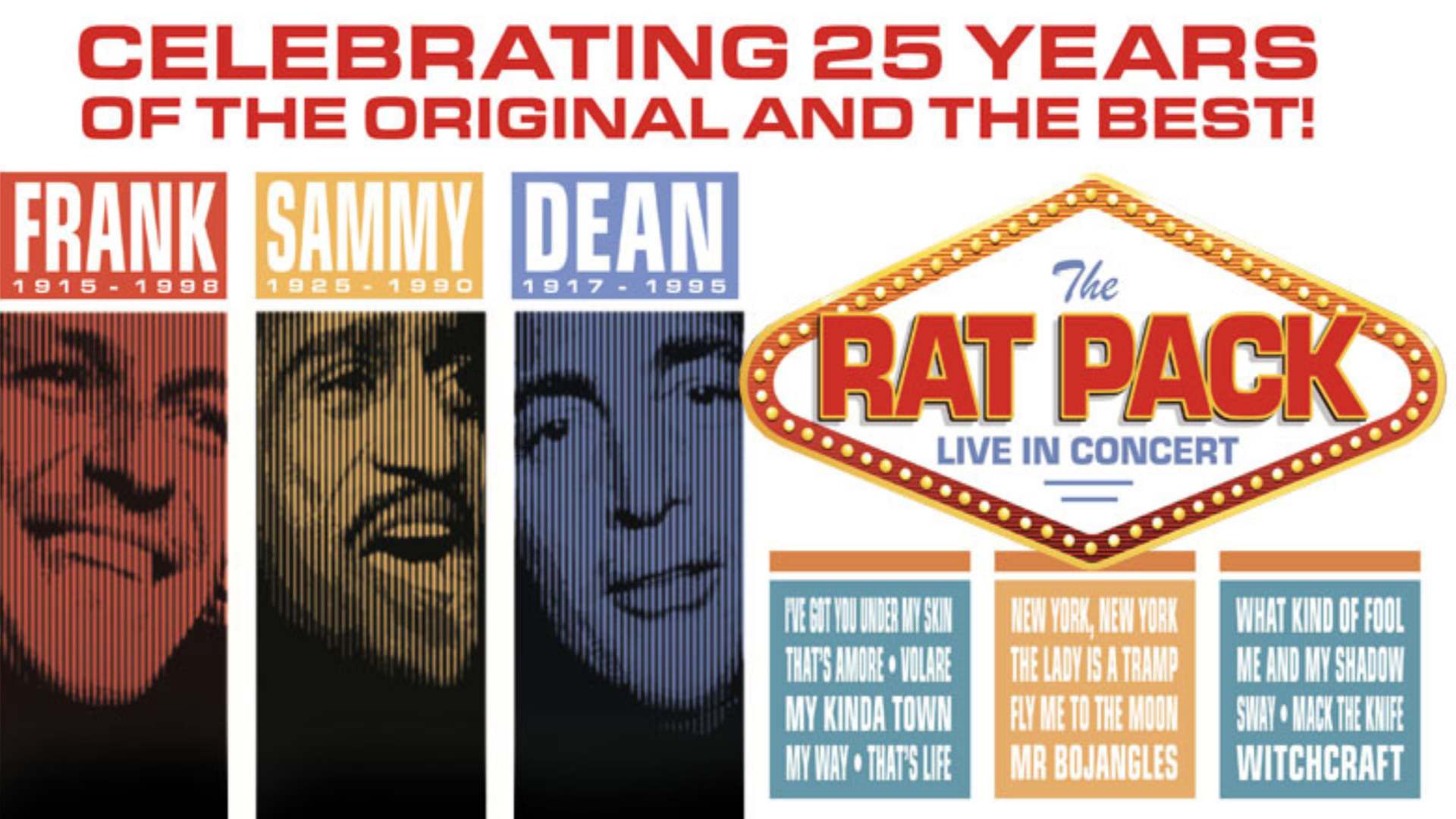 The Rat Pack - Live in Concert<br>£15 Ticket Offer Using Promo Code: SFF15