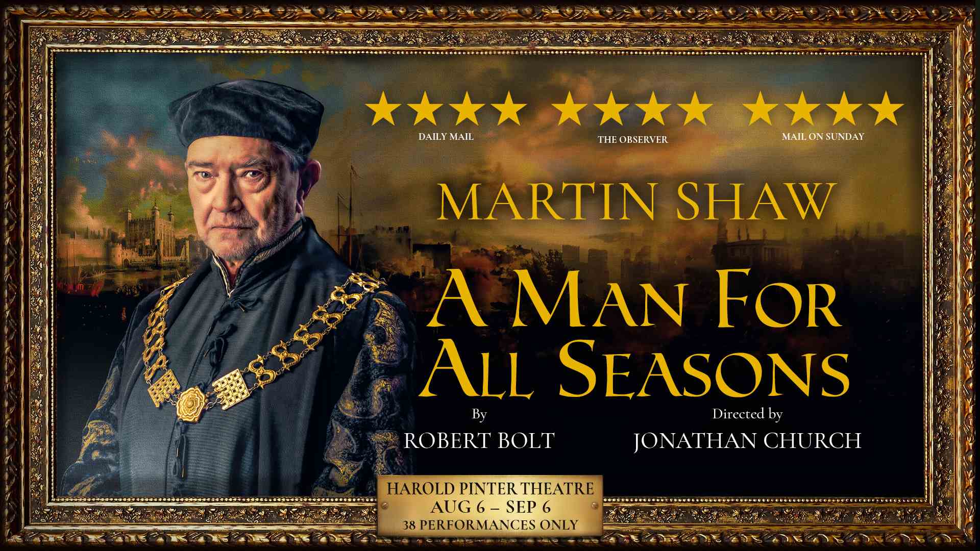 A Man For All Seasons - Tickets from £15
