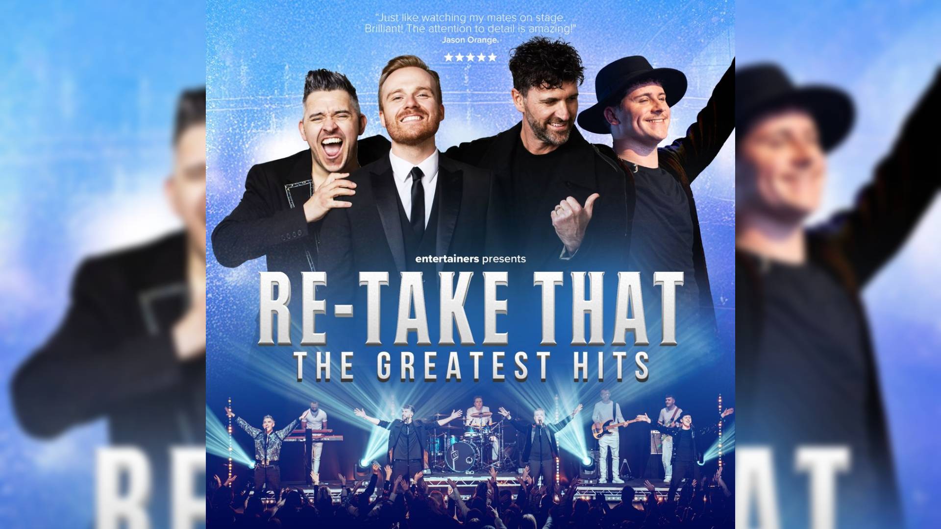 Re-Take That<br>£15 Ticket Offer