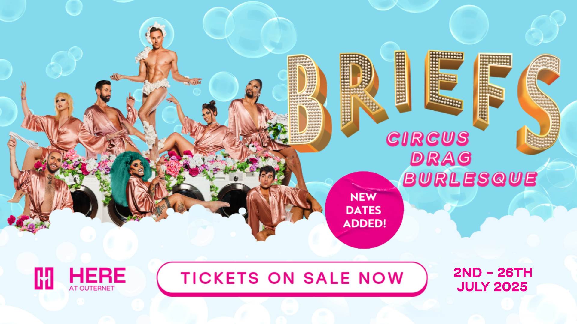 Briefs<br>Tickets from £10 | Save 60%