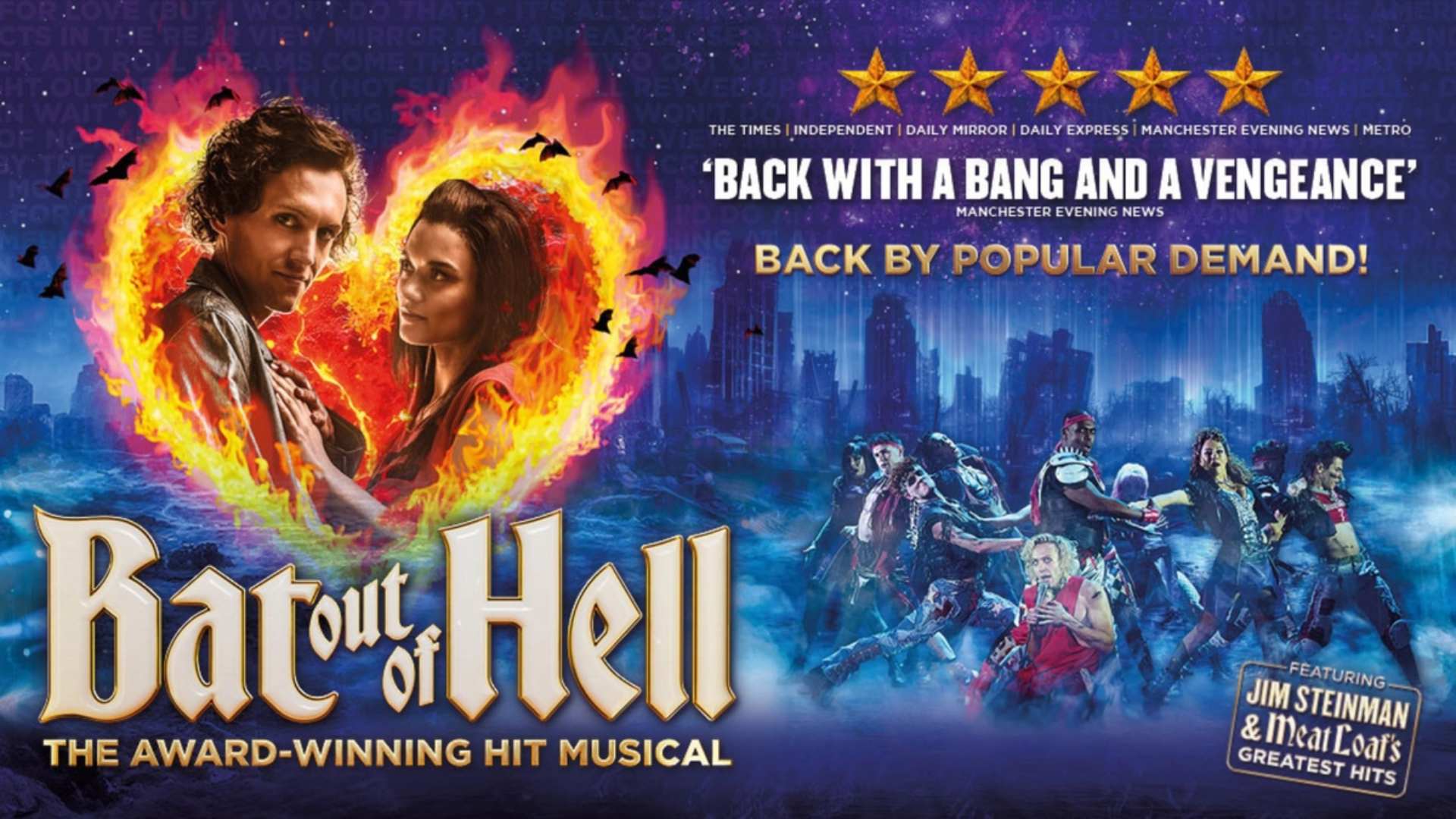 Bat Out Of Hell<br>£15 Ticket Offer