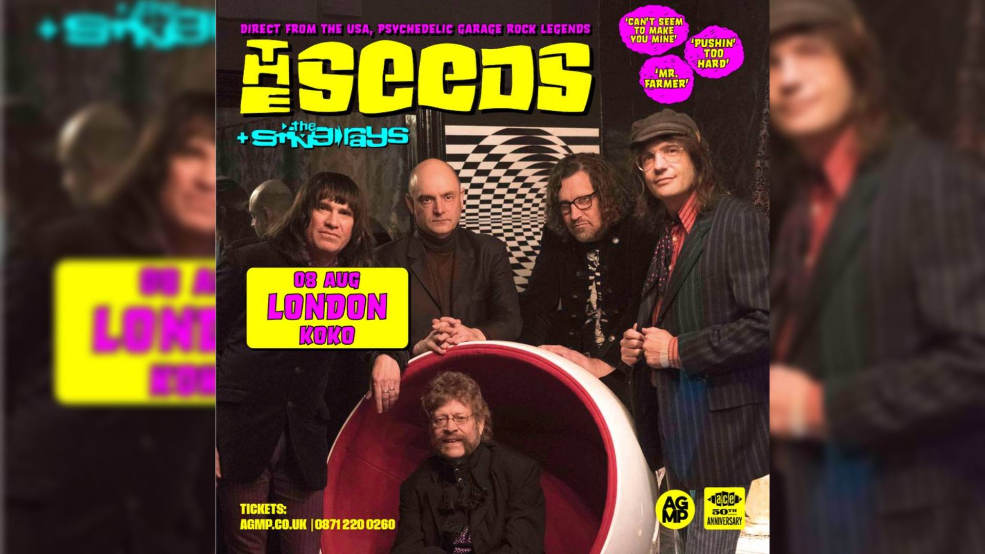 The Seeds + The Sting-Rays