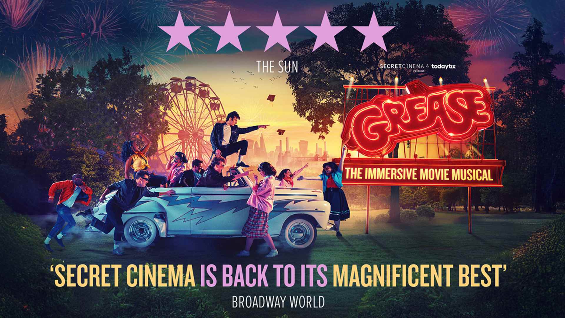 Grease: The Immersive Movie Musical - Tickets from £25