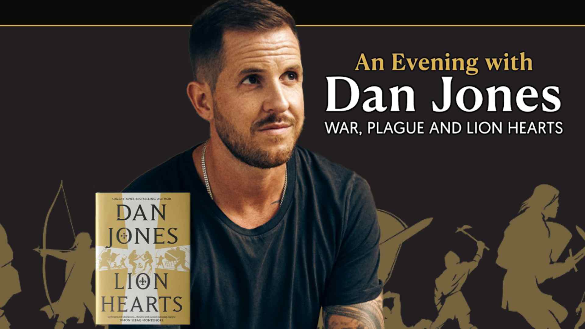 An Evening with Dan Jones<br>£10 Ticket Offer with Promo Code: DANJONES10