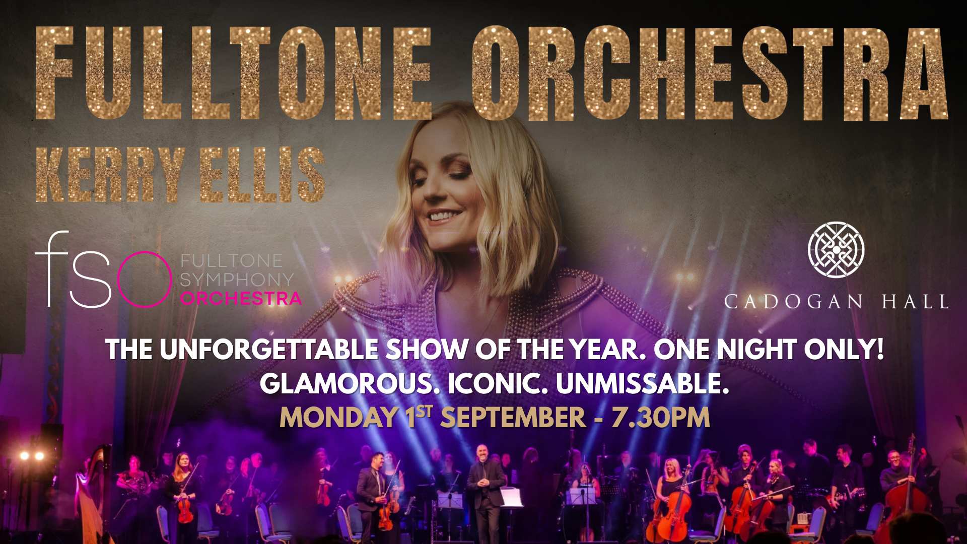 The Fulltone Orchestra with Kerry Ellis<br>£20 Ticket Offer On Best Available Seats