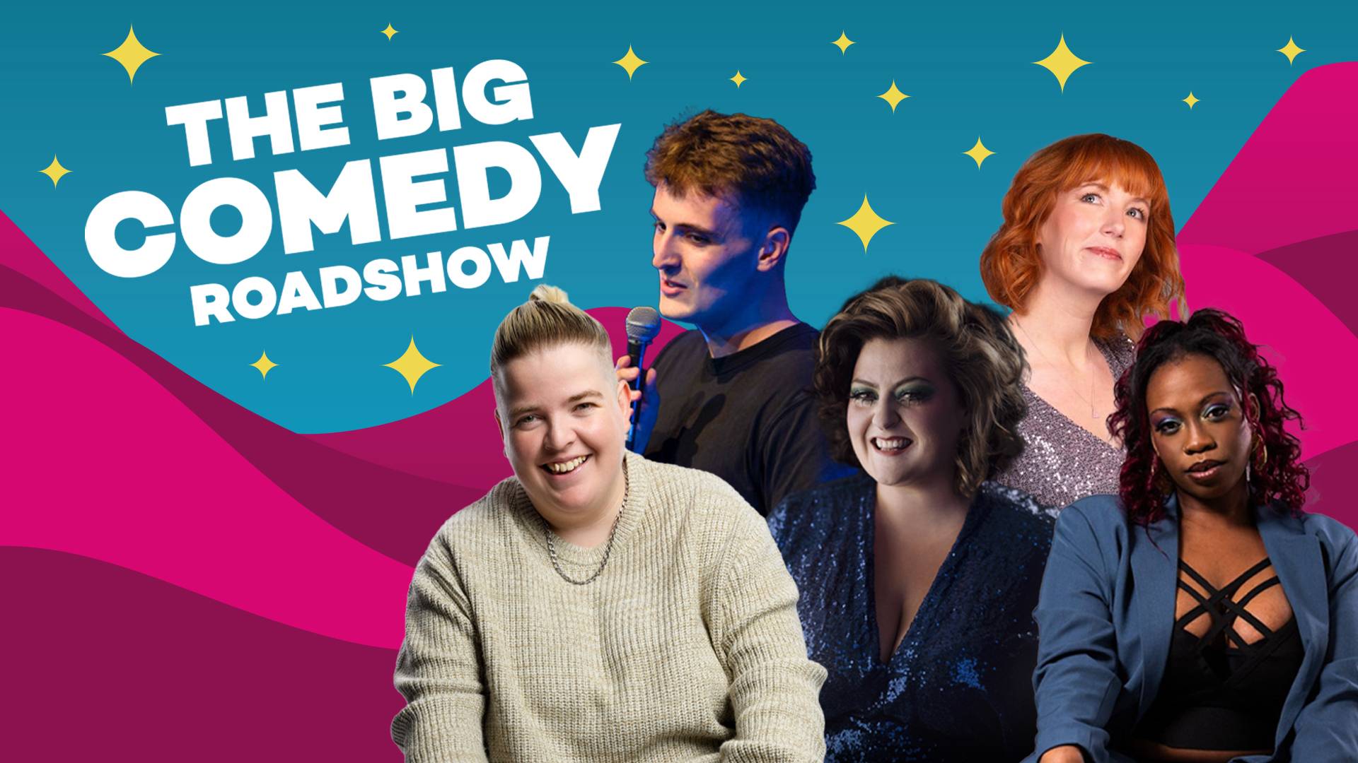 The Big Comedy Roadshow Featuring Kiri Prichard Mclean & Felicity Ward<br>£10 Ticket Offer