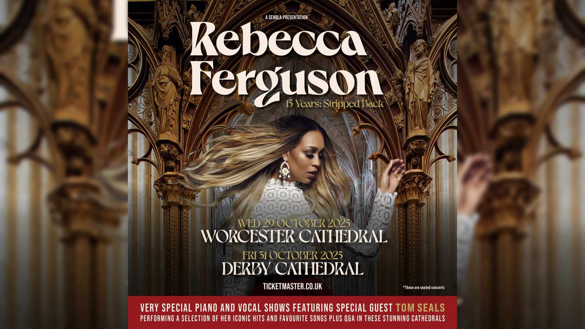 Rebecca Ferguson: 15 Years Stripped<br>£15 Ticket Offer