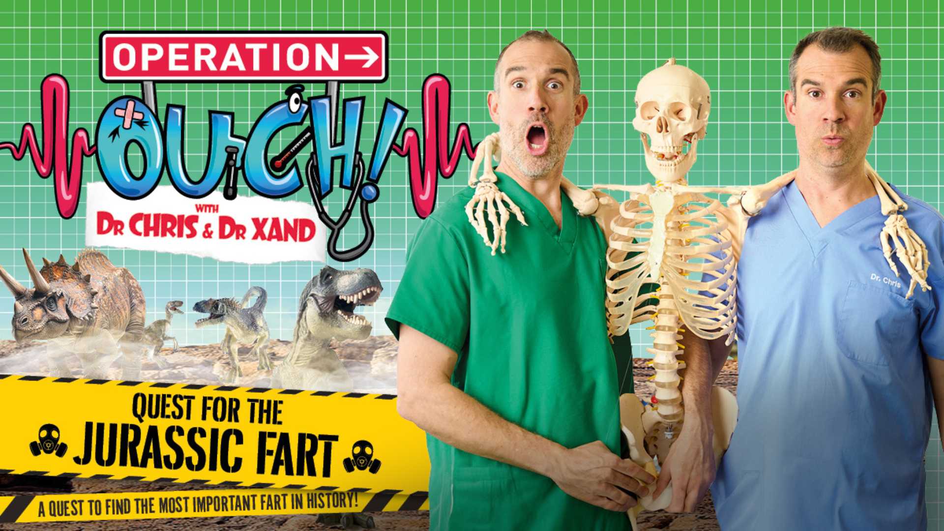 Operation Ouch: Quest for the Jurassic Fart! - Tickets from £25