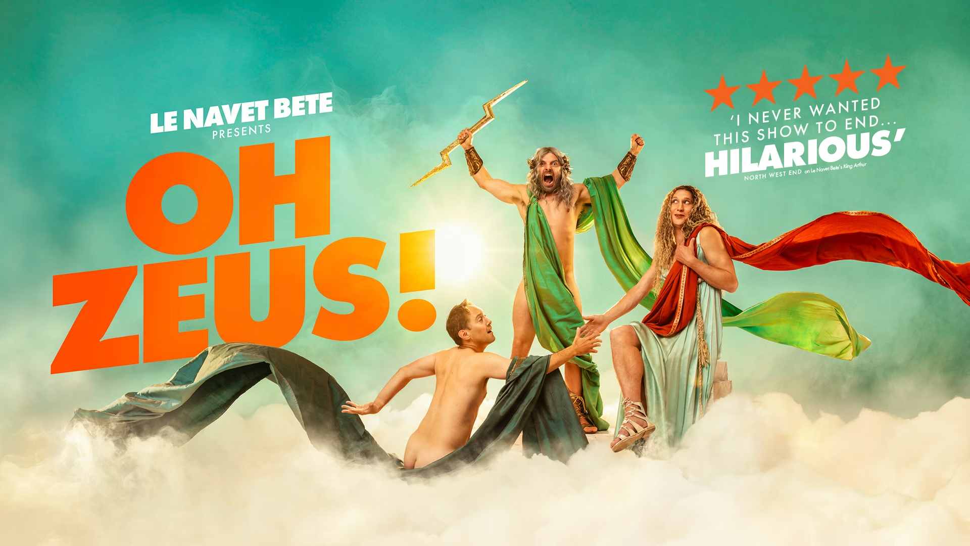 Oh Zeus! <br> £13 Best Available Seats Using Promo Code: SFFZEUS