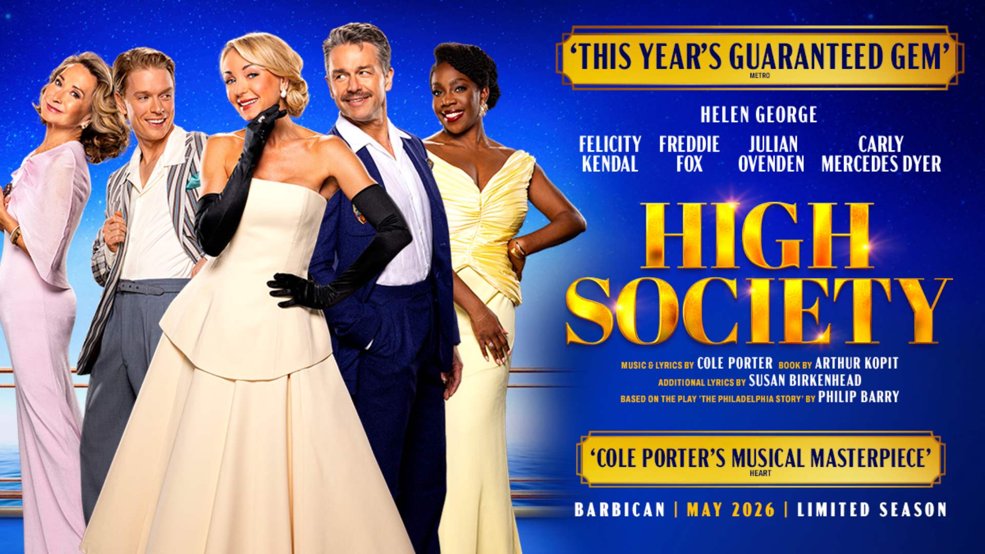 High Society - Tickets from £30