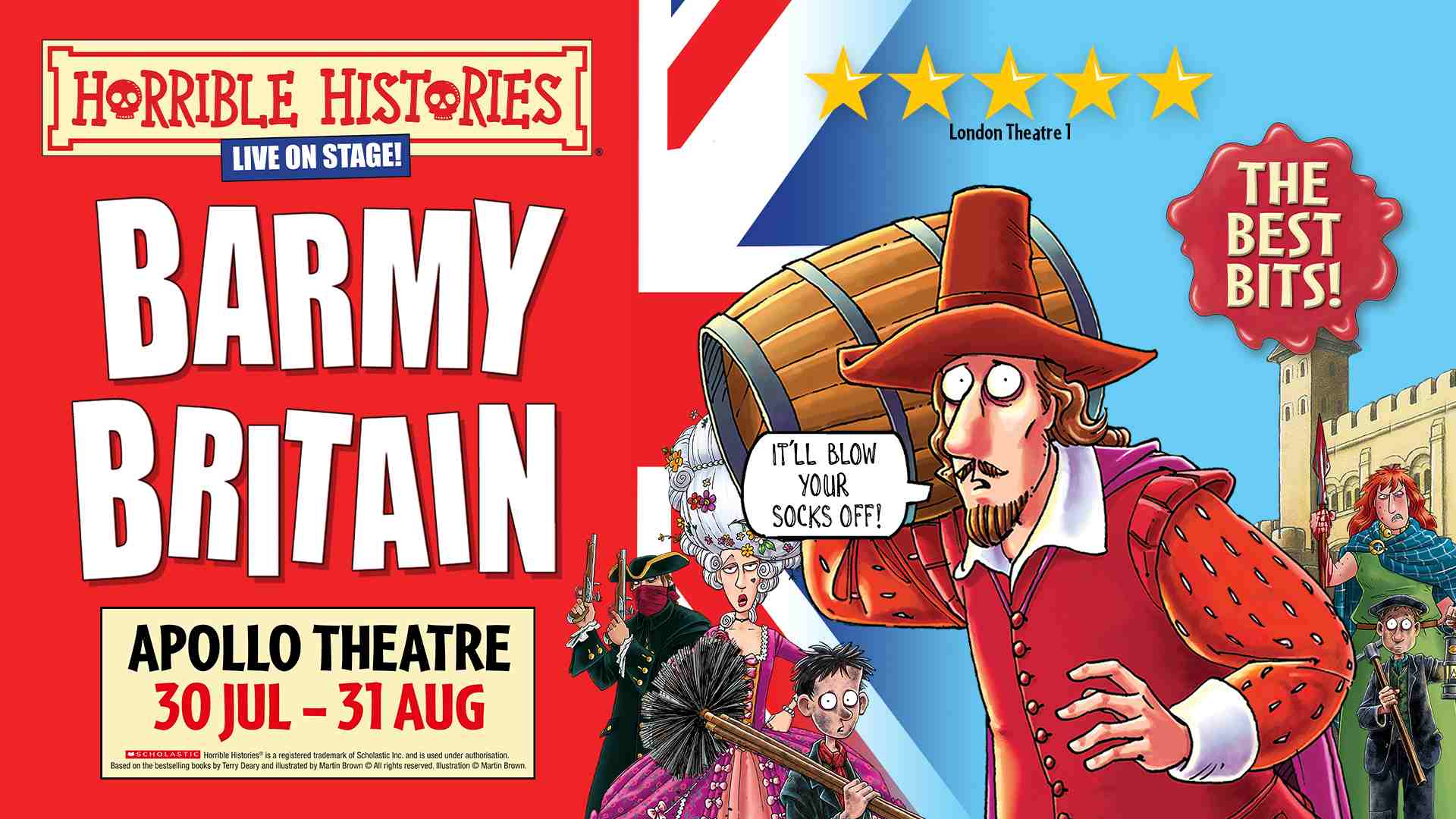 Horrible Histories: Barmy Britain - The Best Bits - Tickets from £20