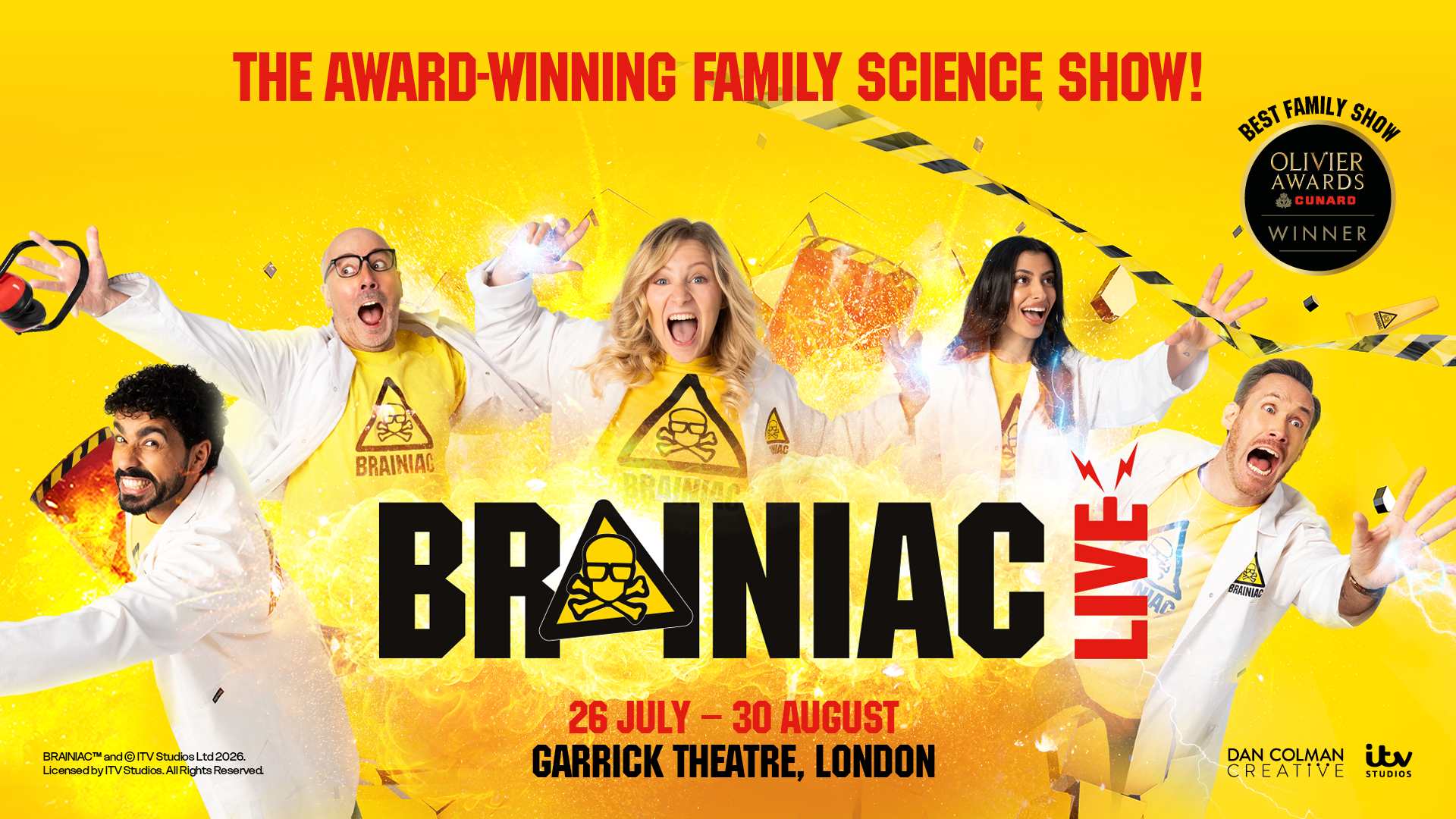 Brainiac Live - Tickets from £21