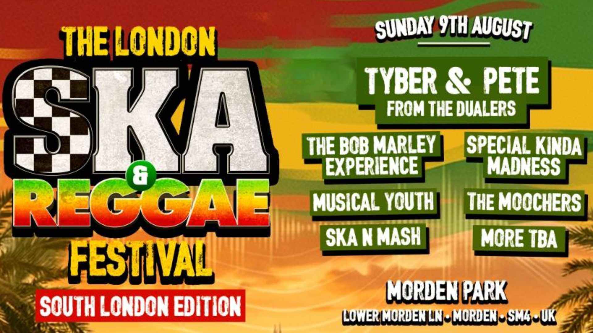 London Ska & Reggae Festival<br>£7.50 General Admission