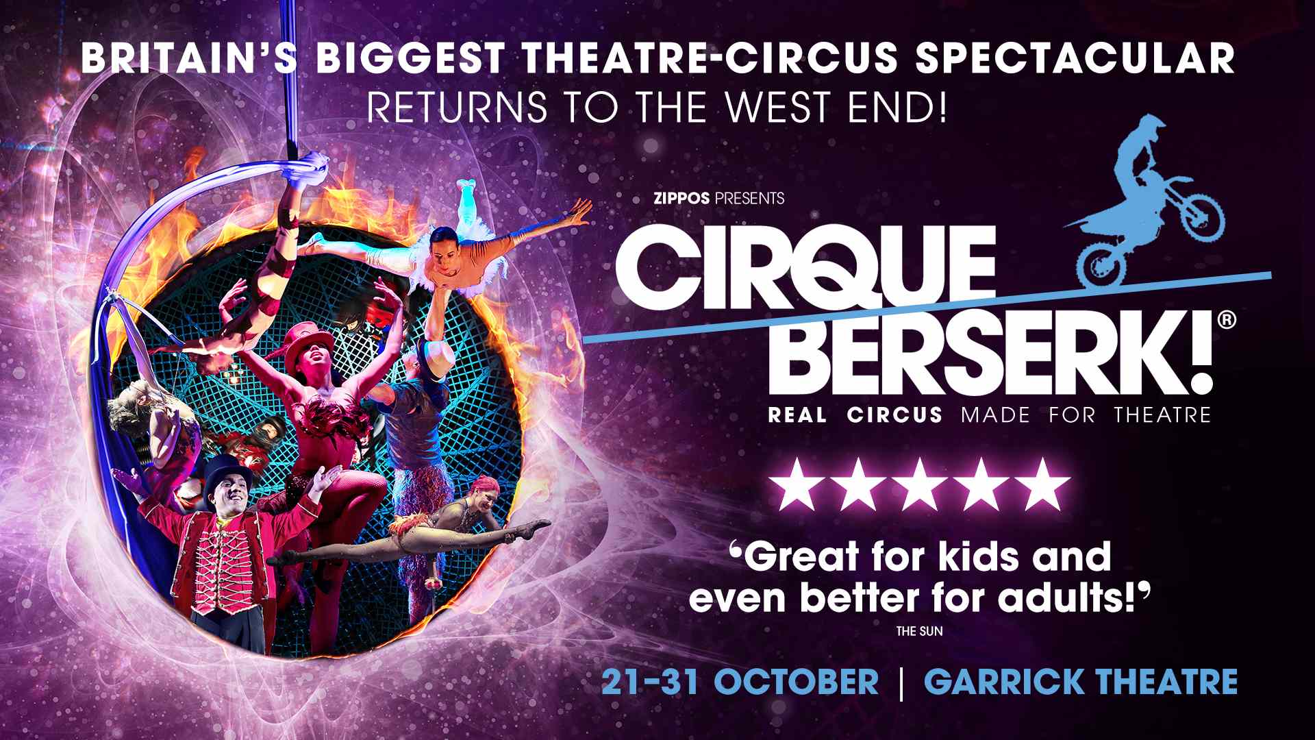 Cirque Berserk! - Tickets from £15