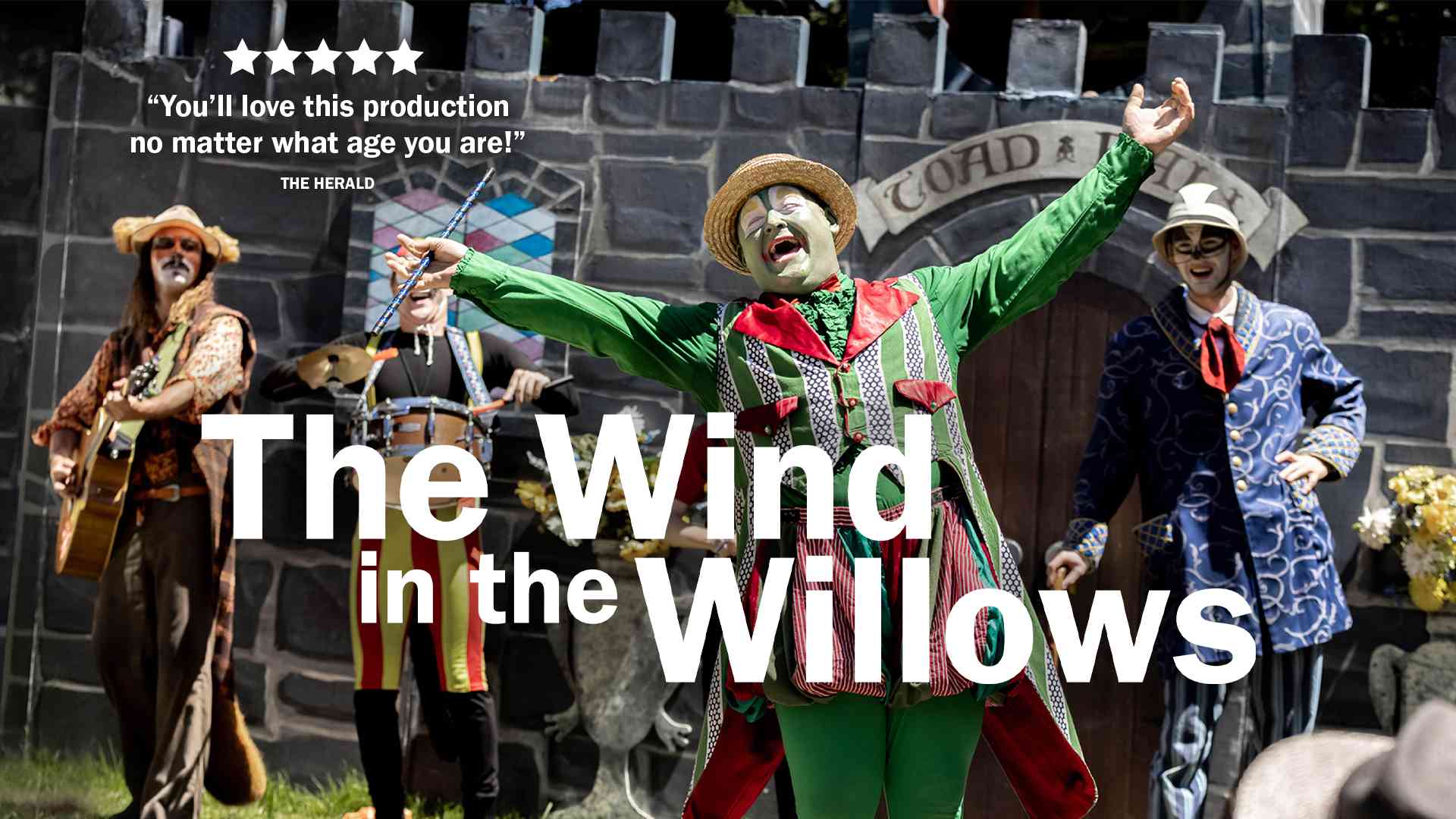 The Wind in the Willows - Theatre On Kew - Tickets from £15