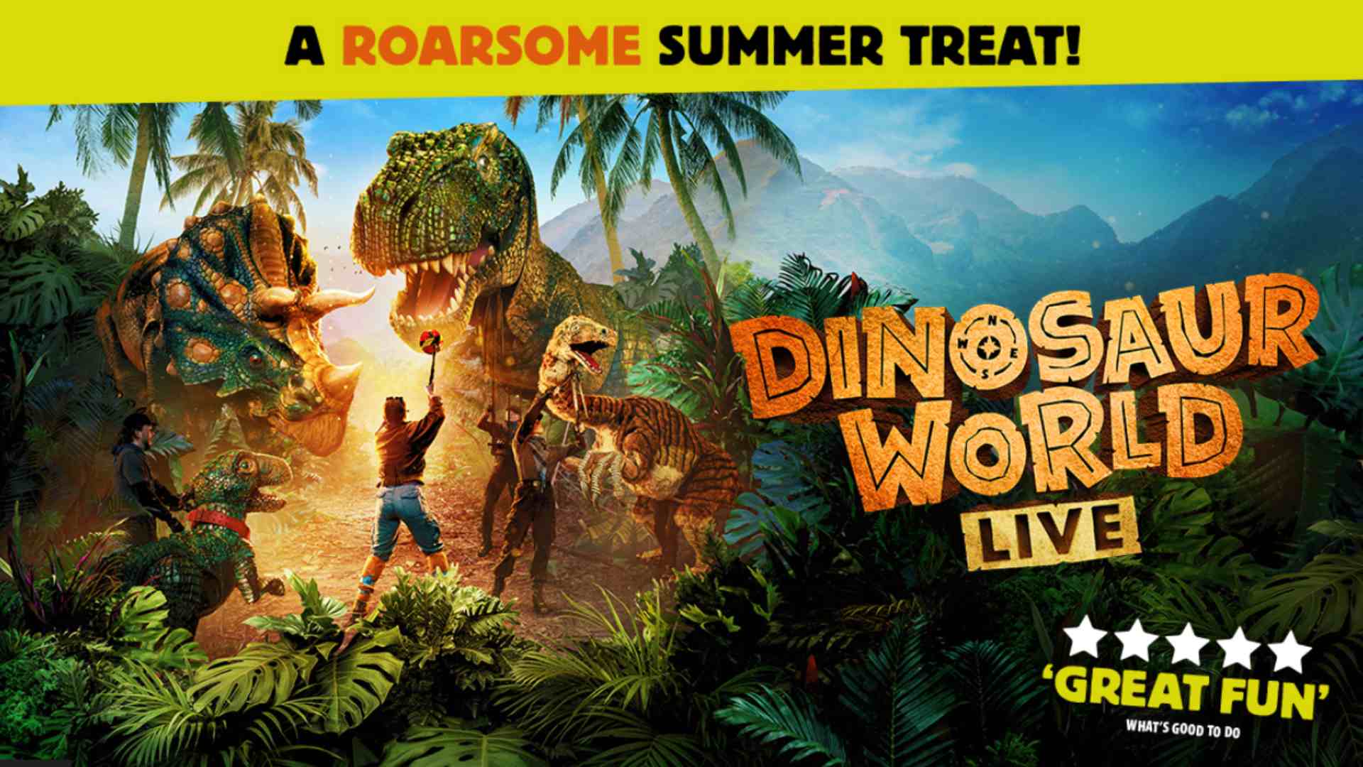 Dinosaur World Live - £10 Tickets