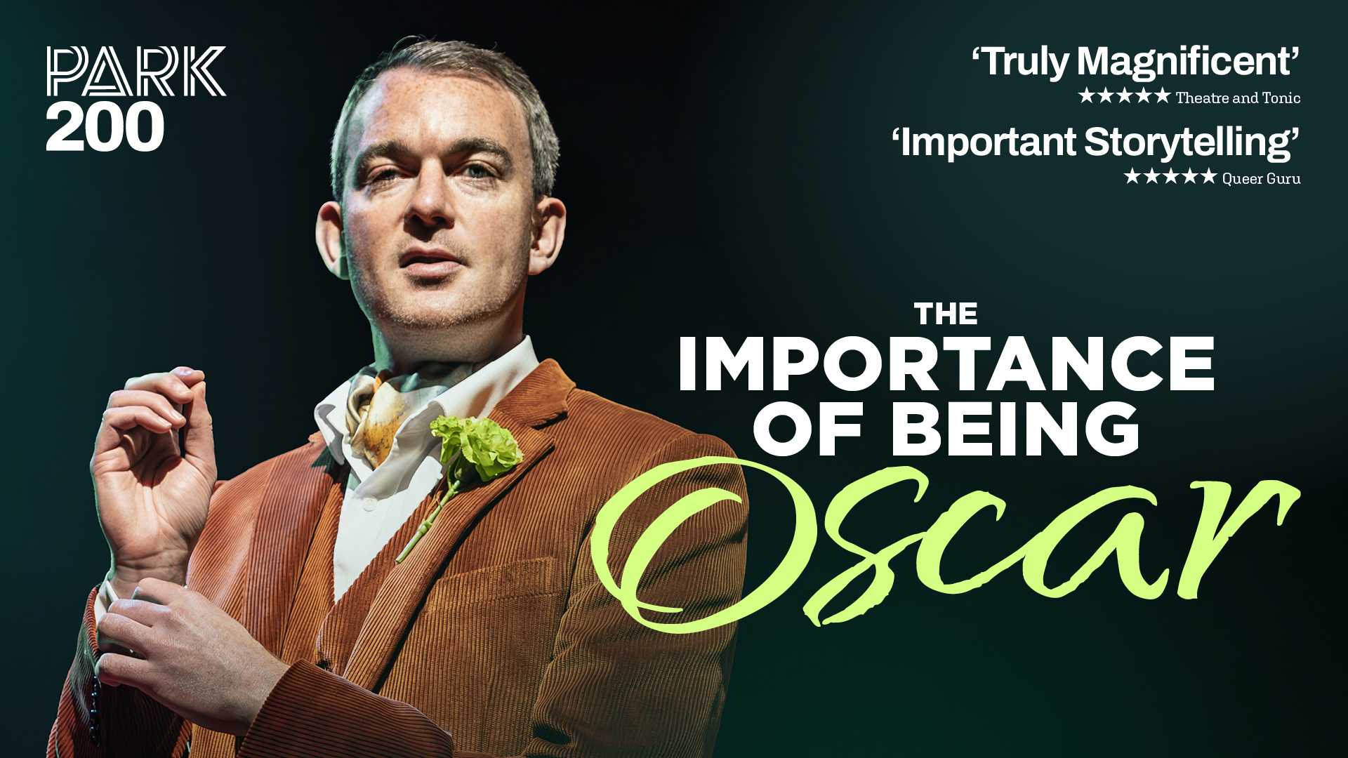 The Importance of Being Oscar - Tickets from £25