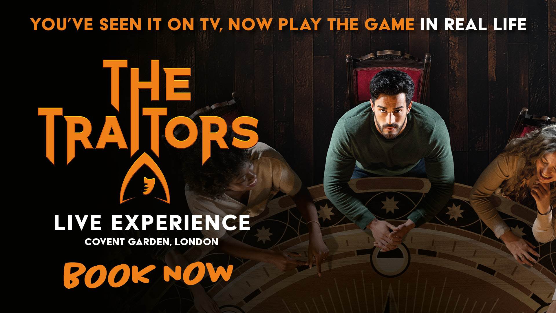 The Traitors Live Experience - Tickets from £30