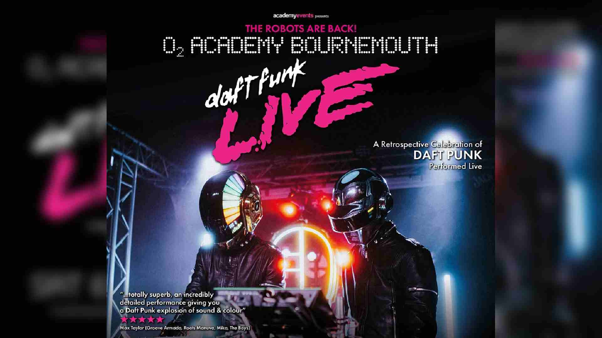 Daft Funk Live: A Retrospective Celebration of Daft Punk