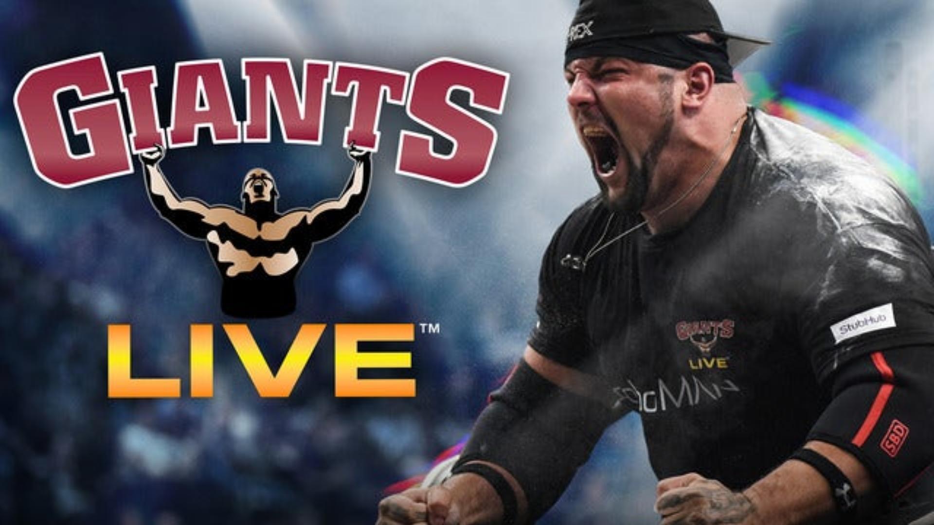Giants Live - 'The Strongman Open' 2026<br>SFF Member Offer