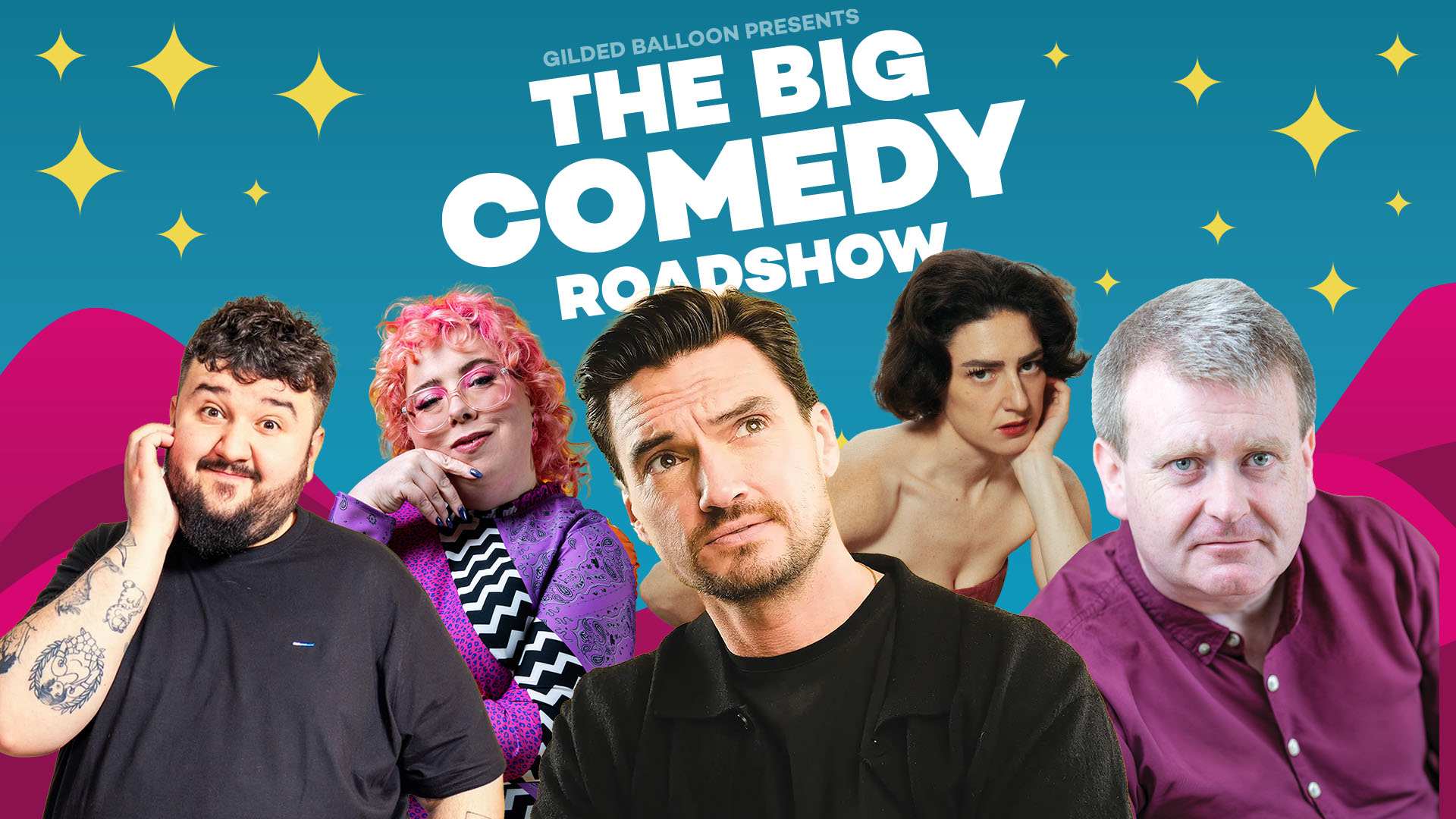 The Big Comedy Roadshow<br>£10 Seated Offer