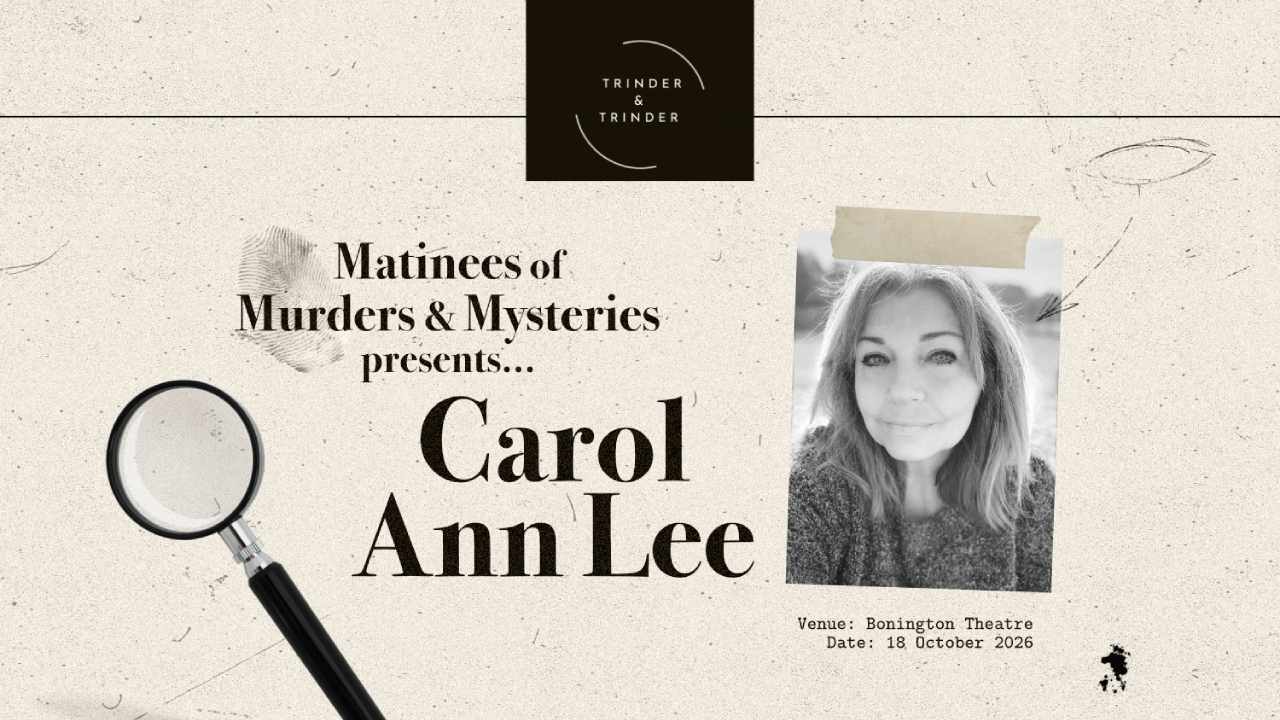Matinees of Murders and Mysteries presents… Carol Ann Lee
