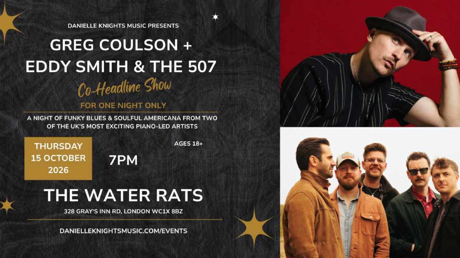 Greg Coulson + Eddy Smith & The 507