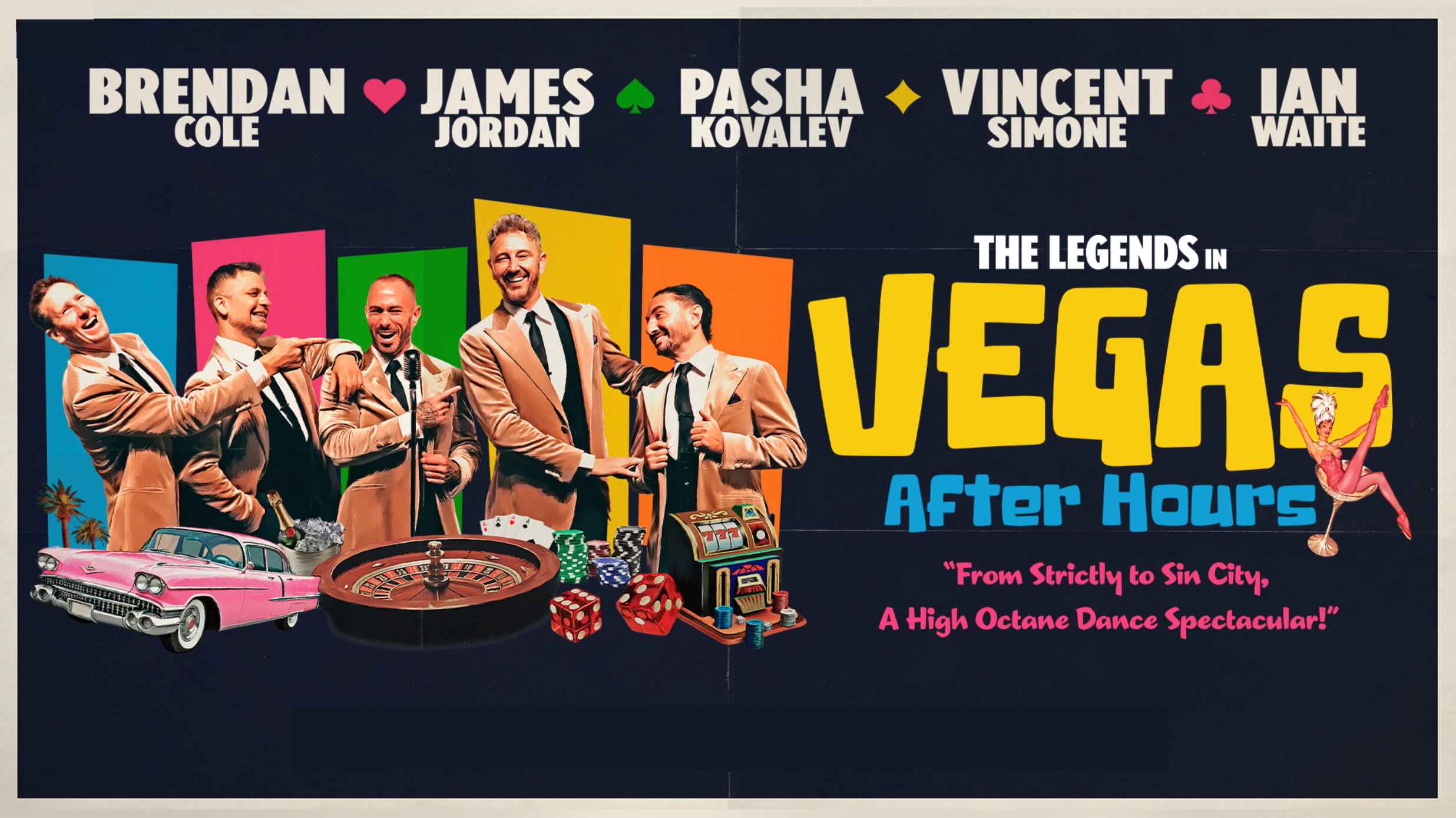 The Legends in Vegas - After Hours<br>£19.75 Centre Balcony Seats
