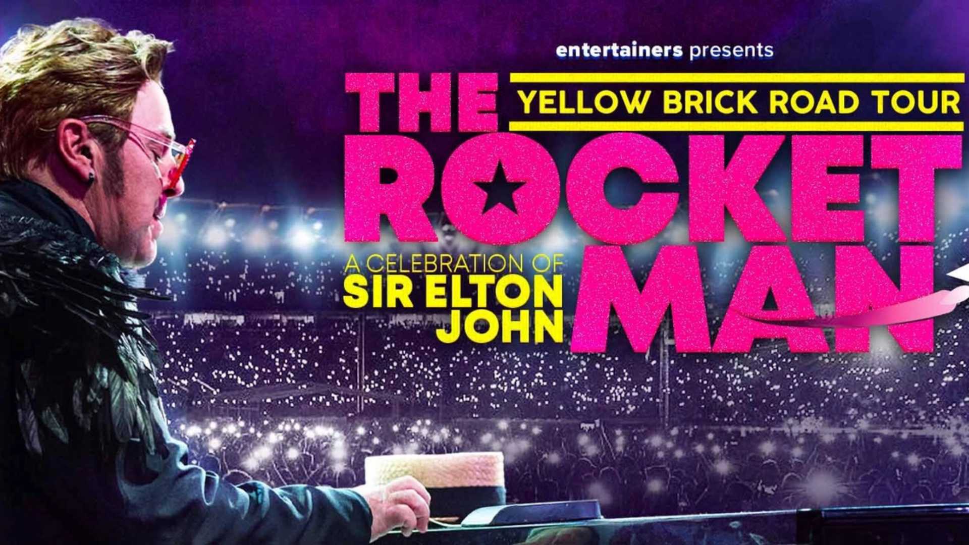 The Rocket Man - A Tribute to Sir Elton John<br>£10.60 Seats Using Promo Code: SFFROCKET