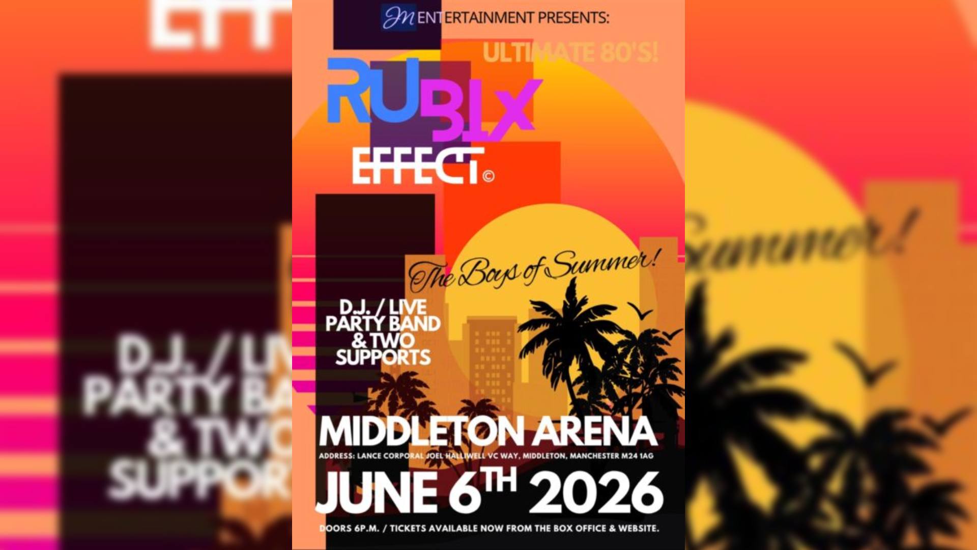 The Rubix Effect: Ultimate 80's The Boys of Summer