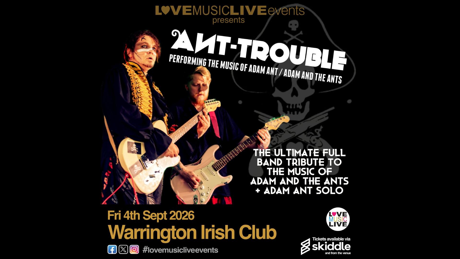 Ant Trouble (Adam & The Ants tribute)