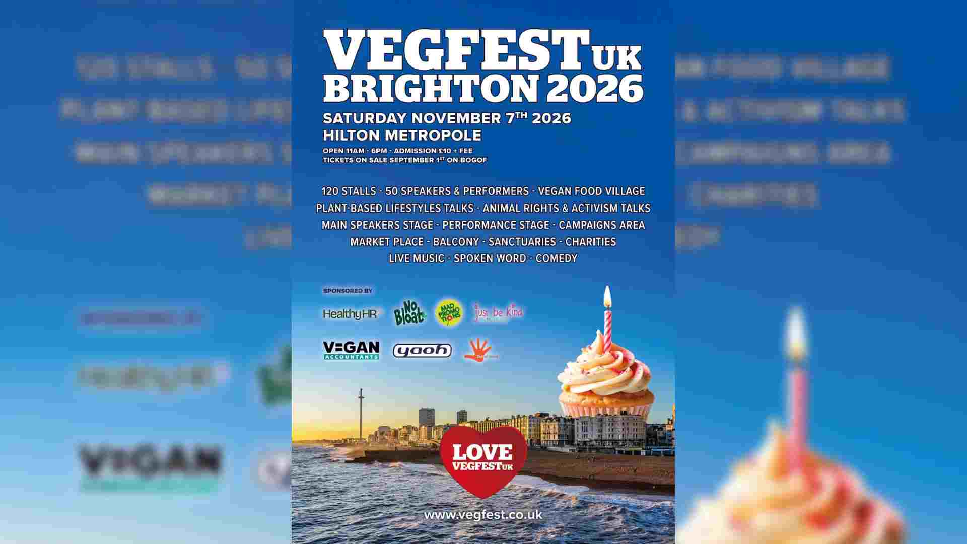 VegfestUK Brighton 2026