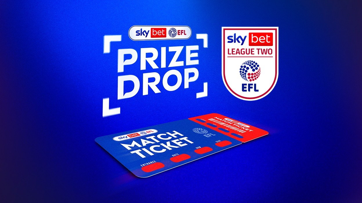 Win tickets to a Sky Bet League Two fixture